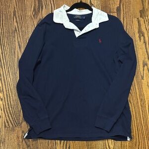 New w/o Tags Vintage Polo by Ralph Lauren Long Sleeve Polo Shirt Men’s Size L